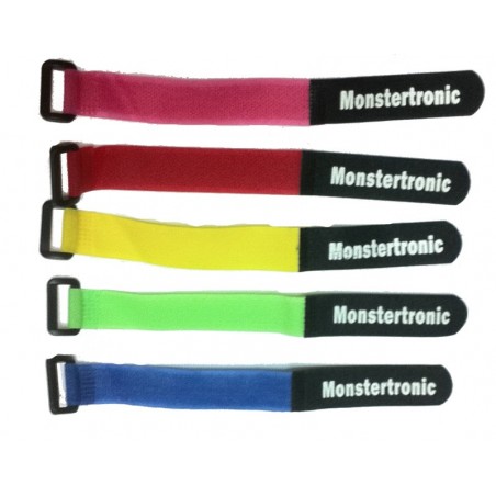 Klettband Für Akkus - 200x20 Mm, Blau, Hohe Zugfestigkeit, 1 Stück